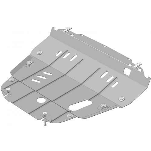 Защита Картера двигателя, КПП MOTODOR для Acura MDX 2006-2009, Сталь 2 мм - Арт. 823