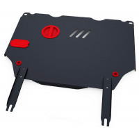 Защита Картера двигателя, КПП АвтоБроня для Great Wall Hover M2 2010-2015, Сталь 45778 мм - Арт. 111.02011.1