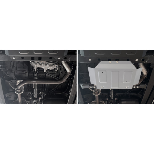 Защита Раздаточной коробки Rival для JAC T9 2024- I, Алюминий 3 мм - Арт. 333.9219.1