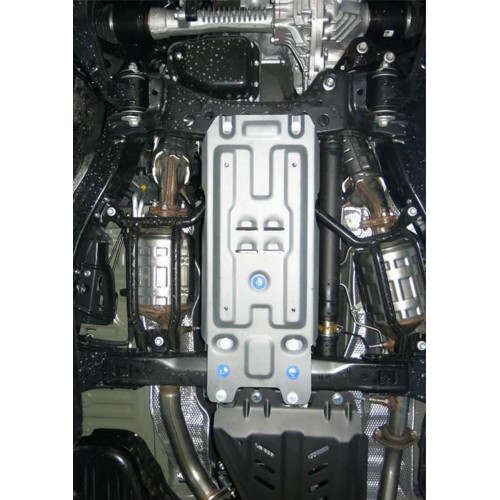 Защита КПП Rival для Lexus LX 2007-2012 III J200, Алюминий 3 мм - Арт. 333.9507.1