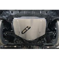 Защита Картера двигателя, КПП ТСС для Changan CS95 2022-, Алюминий 4 мм - Арт. ZKTCC00617